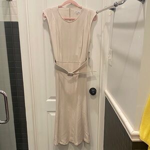 Calvin Klein Beige Midi Dress